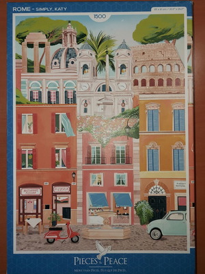 Pieces & Peace Rome 1500-piece puzzle