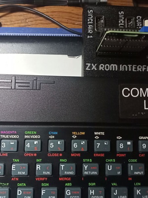 ZX Spectrum Interface-2 with Joysticks support & a 16-Games Cartridge