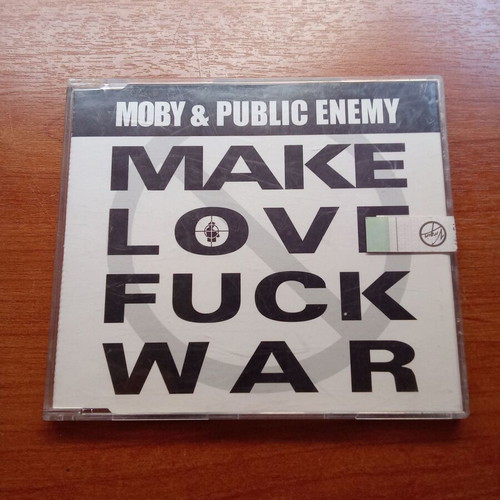 Make Love F War CD by Moby & Public Enemy used, 1980s 1990s