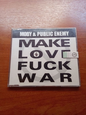 Make Love F War CD από Moby & Public Enemy μεταχειρισμένο, δεκαετίες 1980 1990