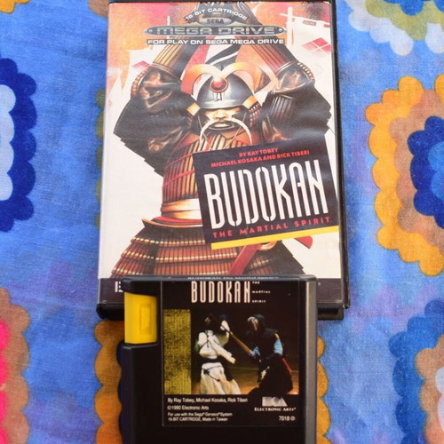 Budokan: The Martial Spirit Sega Mega Drive game used
