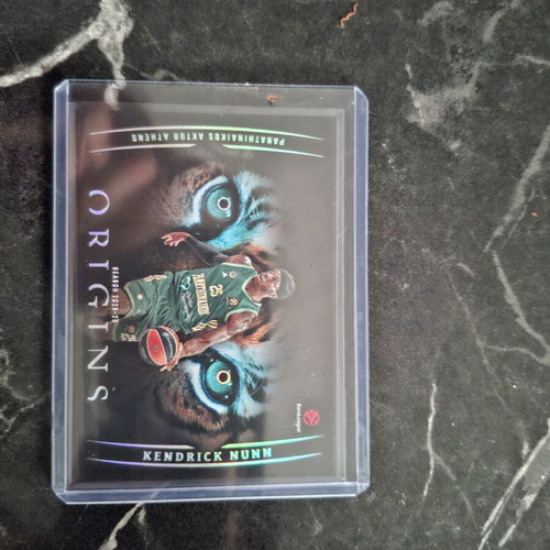 Panini Origins Kendrick Nunn Tiger Eyes Euroleague Casehit SSP card new