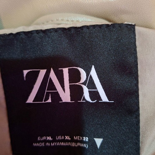 Zara vest new women's beige size XL