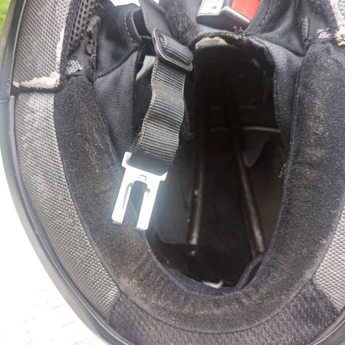 BMW helmet used, size 62-63, missing inner padding