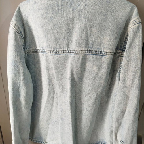 Boys' denim jacket size 8-9 used, blue