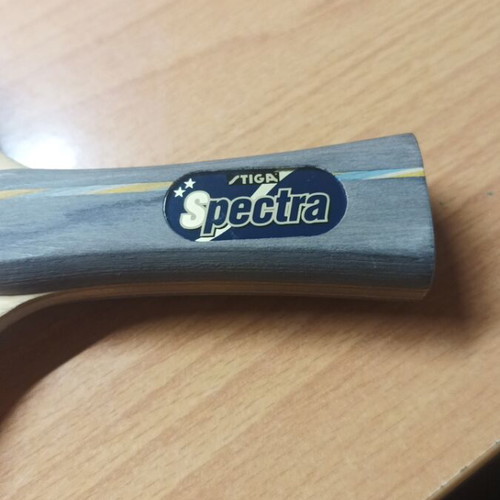 Stiga Spectra ping pong racket used with case and 3 balls