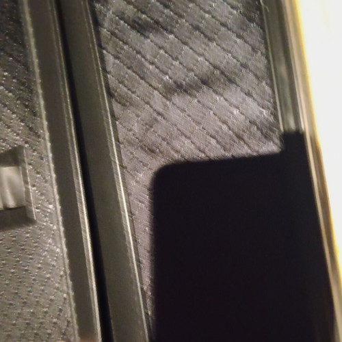 Diplomat hard briefcase used, black with lock