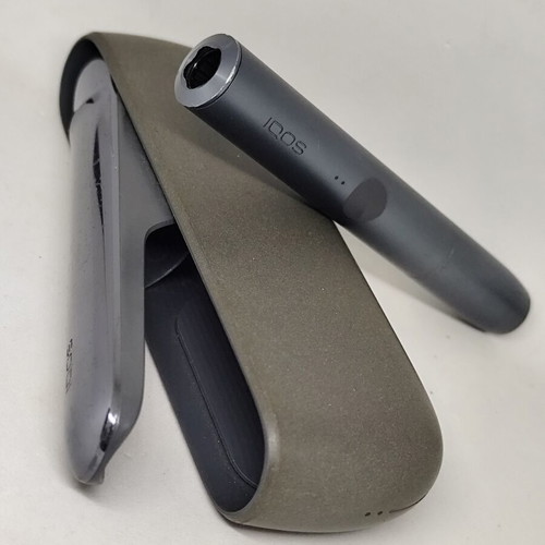 IQOS ILUMA device Pebble Grey like new with charging cable