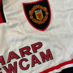 Manchester United 1997–99 Away Shirt Umbro Sharp Viewcam XL