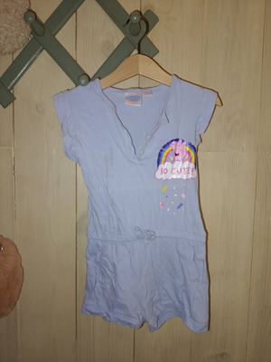Peppa Pig No104 romper like new, turquoise, age 4