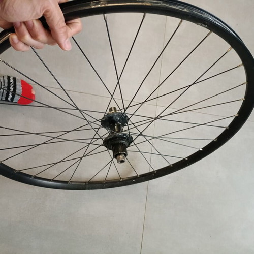 Rear 29" Booster Wheel used with Shimano hub