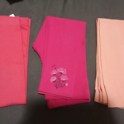 Lupilu leggings like new, pack of 3, ages 2-4, pink