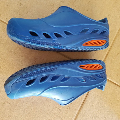 Emanuele Anatomical Clogs Like New, Blue, Size 37