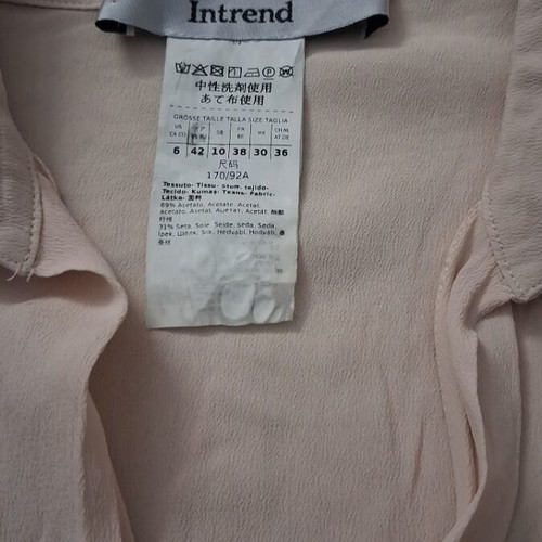 Intrend Max Mara silk blouse used