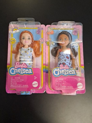 Σετ 2 συλλεκτικές κούκλες Barbie Chelsea Mattel καινούργιες, σφραγισμένες