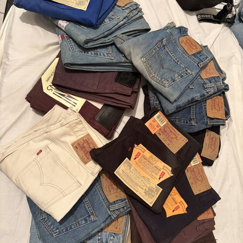 Levi's 501 vintage jeans made in USA, new