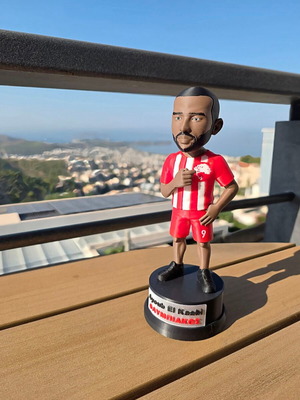 Ayoub El Kaabi 3D printed figure