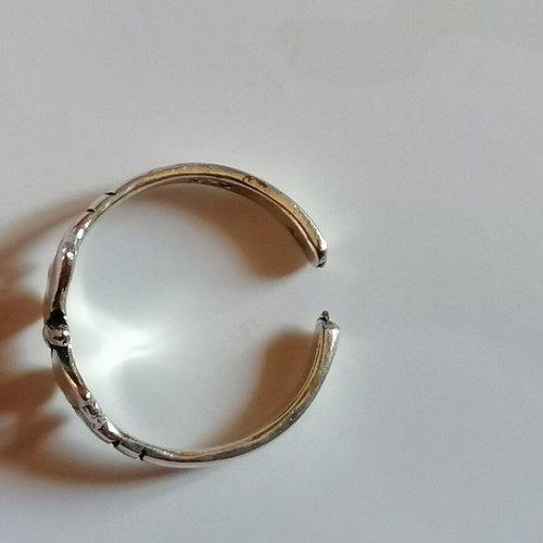 925 Silver Butterfly Toe Ring new, silver