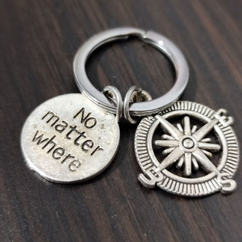 Keychain new silver