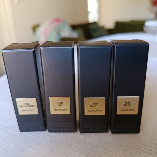 Armani Prive Tester Set 4x2ml Eau de Parfum New