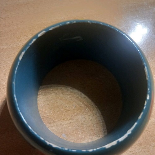 Wooden bracelet used with painted design