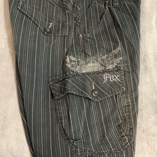 Fox bermuda shorts, black, size M