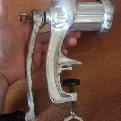 Alexanderwerk No 5 Vintage Cast Iron Meat Grinder Authentic German