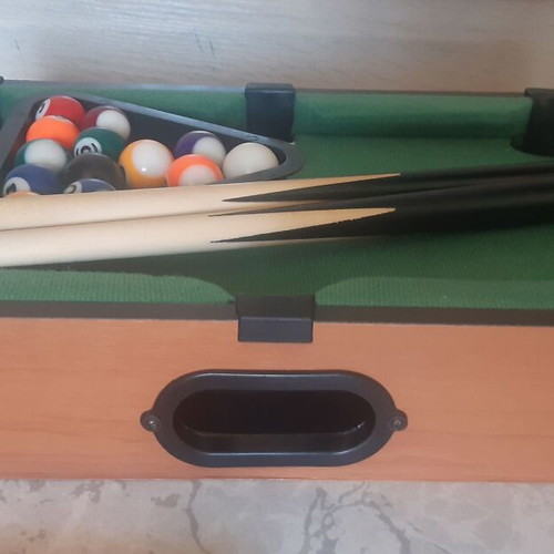Medium-Sized Used Tabletop Billiards