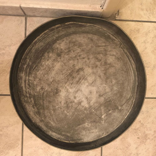 Copper tray used tavas