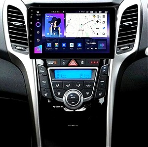 Hyundai i30, οθόνη 9" , 4GB/64GB, Android 12, GPS, Camera, Bluetooth, 2 USB, Carplay, Android Auto