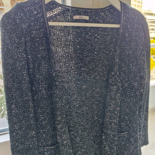 Gold Case women's tweed jacket like new, black