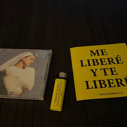 Rosalía Lux CD original with promo lighter and art print new