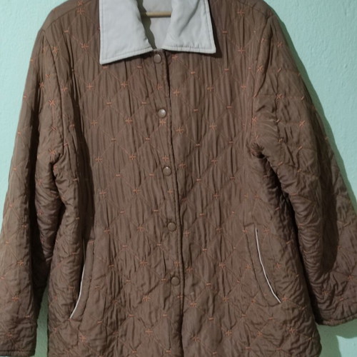 Women's jacket beige and brown