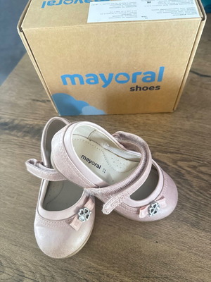 Mayoral ballerina shoes for girl size 22 new
