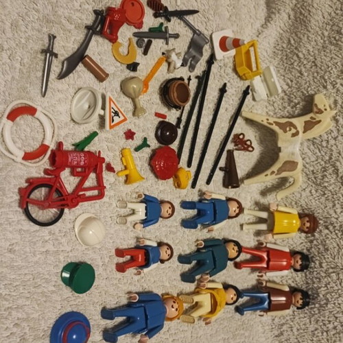 Playmobil rare vintage pack used, 1980s, collectors set