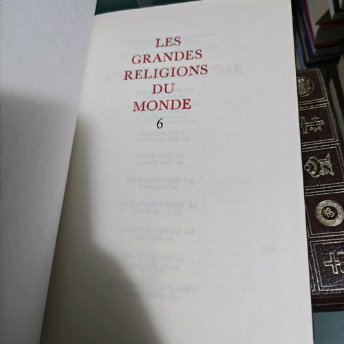 Les grandes religions du monde μεταχειρισμένη συλλογή 10 τόμων, γαλλικά