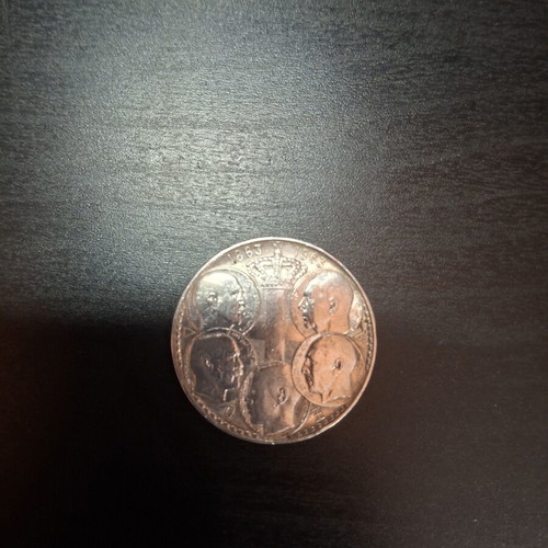 30 Drachma Coin 1963 with Five Kings