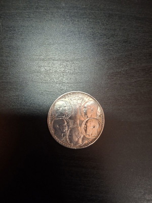 30 Drachma Coin 1963 with Five Kings