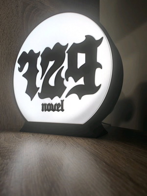 Φωτιστικό Novel 729 σαν καινούργιο, χειροποίητο 3D printed