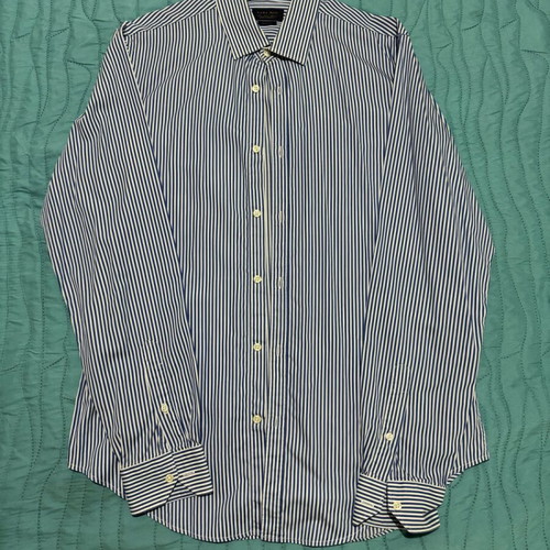Zara Man striped slim fit shirt like new, size L