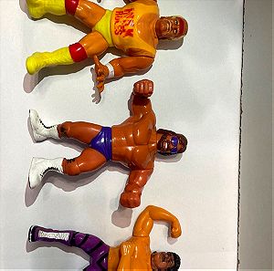 Γίγαντες του κατς WWF, πακέτο 3 φιγούρες