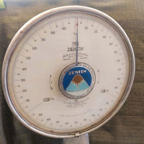 Zenith vintage scale used, Sirius model, 1960, Italy