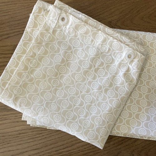 IKEA fabric shower curtain like new, machine washable