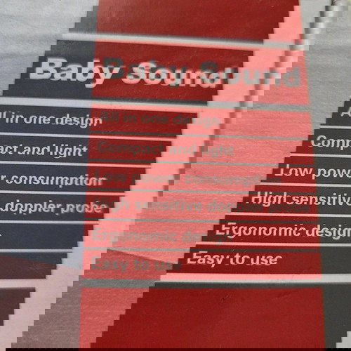 Ръчно устройство Doppler за ембриони Baby Pocket Fetal Doppler