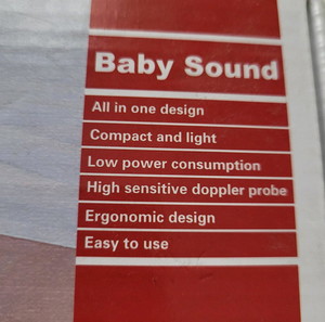 Ръчно устройство Doppler за ембриони Baby Pocket Fetal Doppler