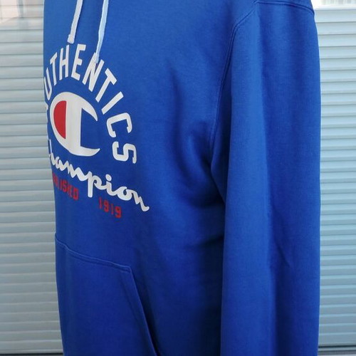 Champion Men's Blue Pullover Hoodie Size Large Like New