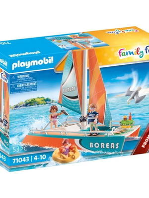 Playmobil Family Fun Catamaran new for ages 4-10