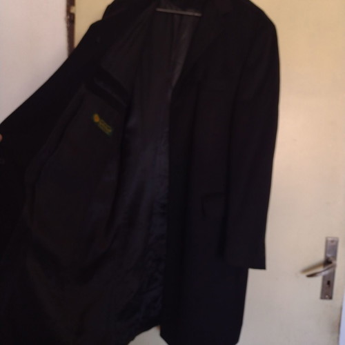 Loro Piana men's wool coat like new, dark blue, size 50