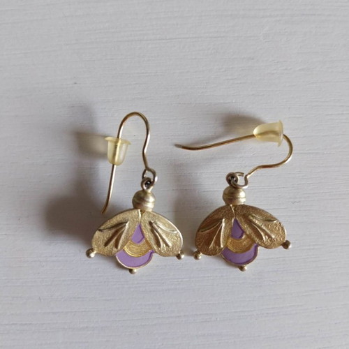 Bee earrings used