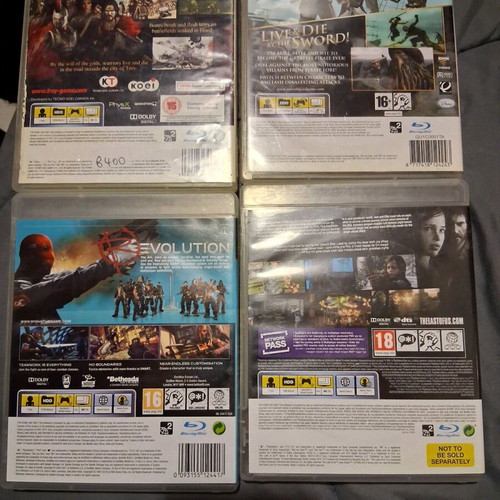 Ps3 games like new, set of 4